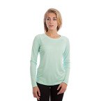 Damen T-Shirt, Solar, Langärmlig, Seagrass, für den Sublimationsdruck