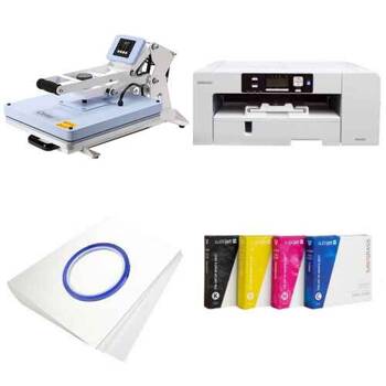 Drucker-Set Virtuoso SG500 + Flachpresse OT-PB4050SMDLB 40 x 60 cm, für den Sublimationsdruck