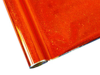Hot Stamping-Folie, mit Muster, Glitter Orange