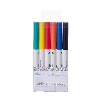 Marker für die Sublimation, Craft Express Joy, 6 Farben