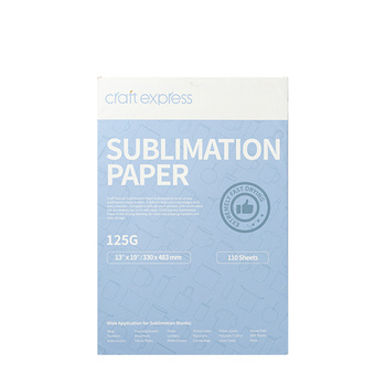 Sublimationsfolie, 330 x 483 mm, Craft Express, 110 Blatt