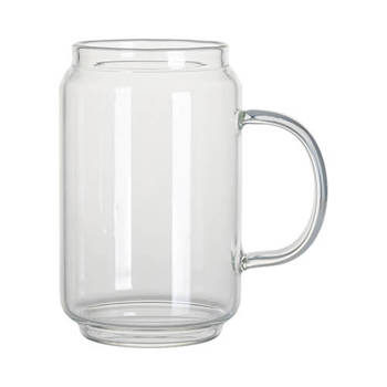 Tasse 500 ml, Glas, mit Griff, für die Sublimation