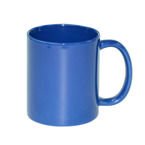 Tasse "FULL COLOR", Blau, Glänzend, für den Thermotransferdruck