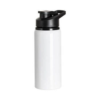 Trinkflasche, Weiß, 600 ml, mit Verschluss, für den Sublimationsdruck