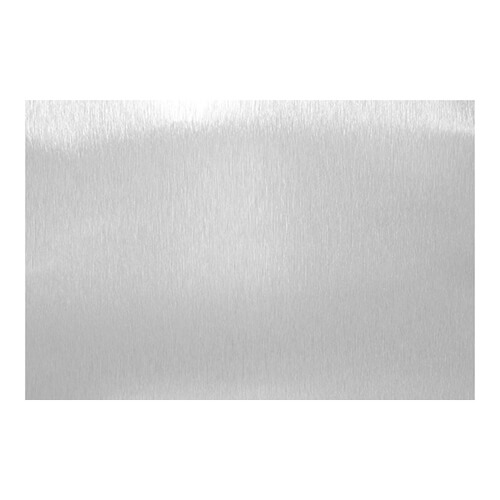 Aluminium-Paneel, 15 x 20 cm, Silber matt, gebürstet, für den Sublimationsdruck