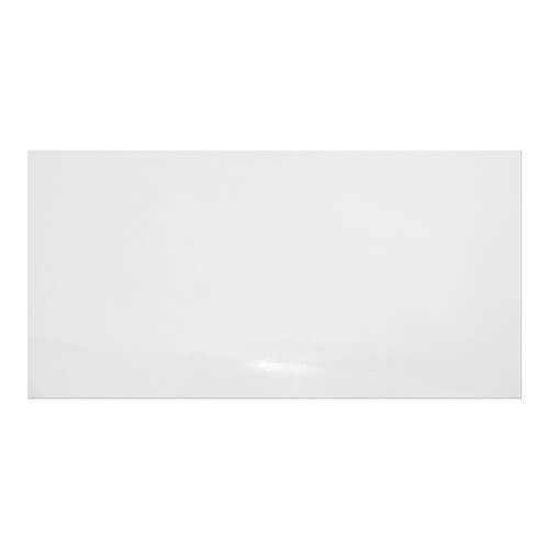 Aluminium-Paneel, 30 x 60 cm, Ultra Weiß glänzend, für den Sublimationsdruck