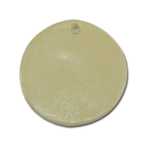 Kachel, Keramik, Rund, Durchm. 4,5 cm, für den Sublimationsdruck