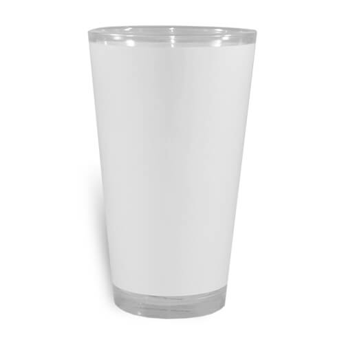 Latteglas, Groß, für den Sublimationsdruck