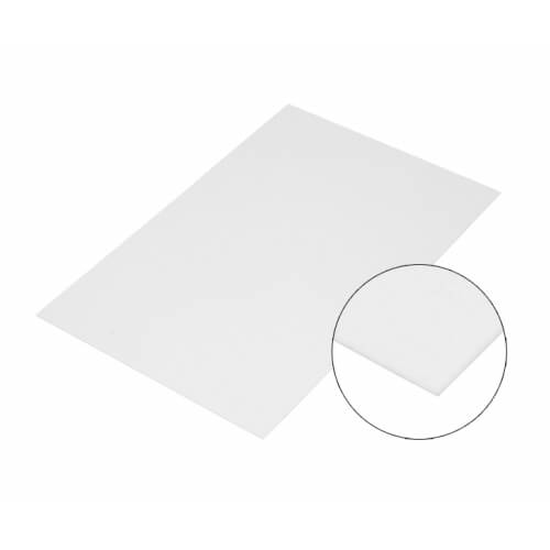 Sublimations-Blech, Aluminium, Ultra Weiß (glänzend), 10 x 15 cm, für den Sublimationsdruck