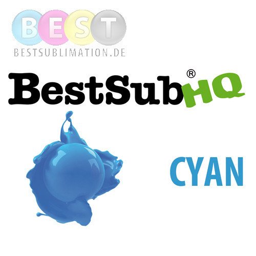 Sublimationstinte, CYAN, 100 ml, Best Sub HQ