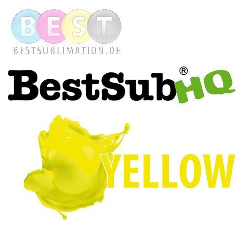 Sublimationstinte, YELLOW, 100 ml, Best Sub HQ