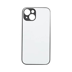 Cover für das iPhone 14, Kunststoff, Schwarz, für den Sublimationsdruck