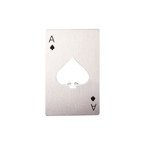 Flaschenöffner, 5,5 x 8,5 cm , für den Sublimationsdruck - Poker