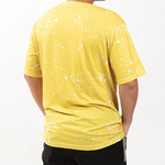 T-Shirt, Cotton-Like Bleached Starry Yellow, für den Sublimationsdruck
