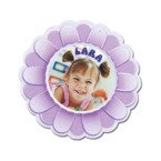 Anhänger, Filz, Blume, für den Sublimationsdruck