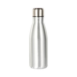 Fahrradflasche, Silber, 500 ml, für den Sublimationsdruck