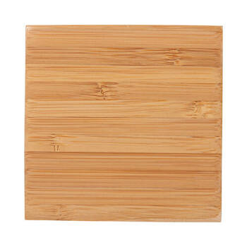 Unterlage, Bambus, 9,7 x 9,7 cm, für den Sublimationsdruck