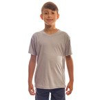 T-Shirt, für Teenager, Solar, Kurzärmlig, Athletic Grey, für den Sublimationsdruck