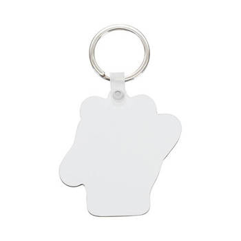 Schlüsselanhänger, MDF, Bing Dwen Dwen, für den Sublimationsdruck.