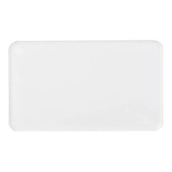 Namensschild, Acryl, 7,6 x 4,5 cm, für den Sublimationsdruck