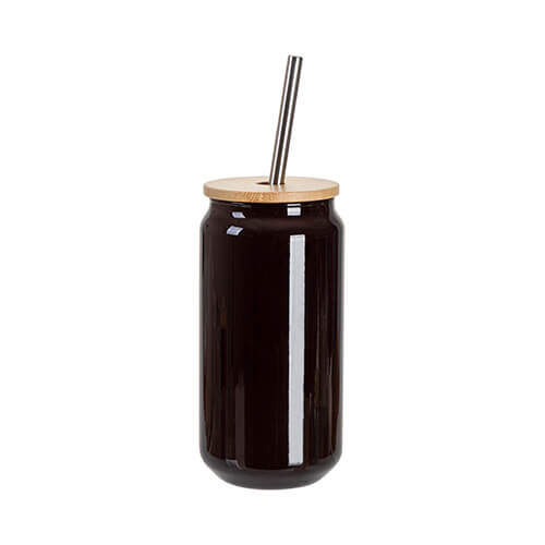 Glas 550 ml, Schwarz, Farbwechselnd bei Temperatureinfluss, für die Sublimation