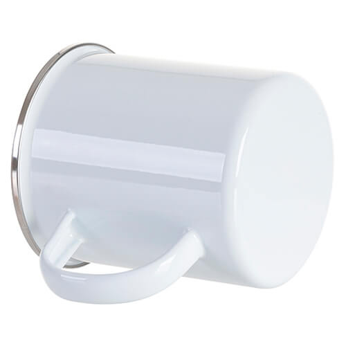 Becher 500 ml, Metall, emailliert, für die Sublimation