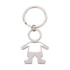 Schlüsselanhänger, "Boy", Metall, für den Sublimationsdruck