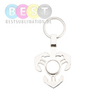 Schlüsselanhänger, Metall, Spinner, "Anchor", für den Sublimationsdruck
