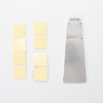 Staffelei, Aluminium, 14 x 5 cm, für den Sublimationsdruck
