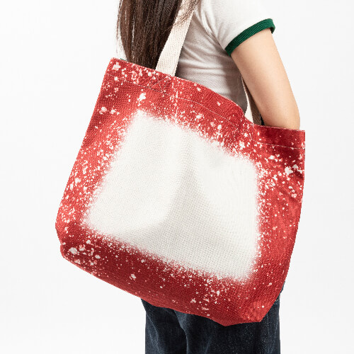Tasche, Bleached Starry Red, für den Sublimationsdruck