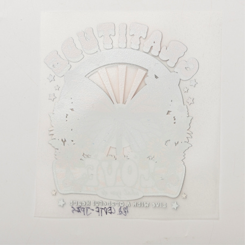 Glitzerfolie für den DTF OtterPro-A4-Druck – 100 Blatt – Silver