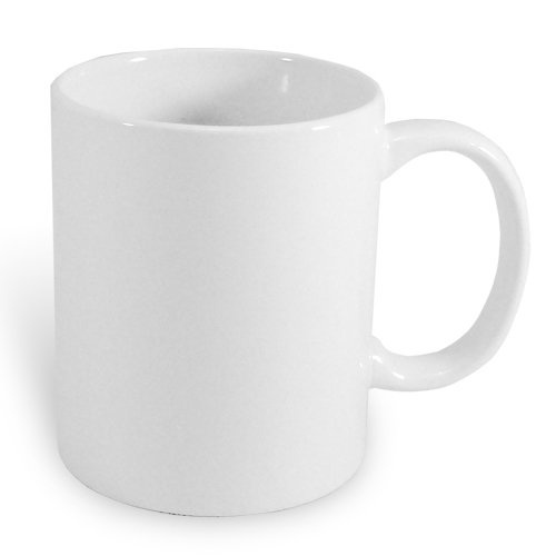 Tasse 330ml, ECO (B), weiß, für die Sublimation.