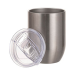 Glühweintasse, 450 ml, Silber, für die Sublimation