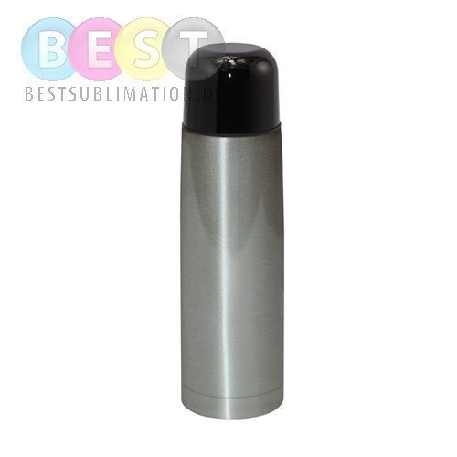 Thermosflasche, Silber, 500 ml, für den Sublimationsdruck