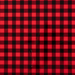 Flex-Folie, Schwarz-Rot-kariert