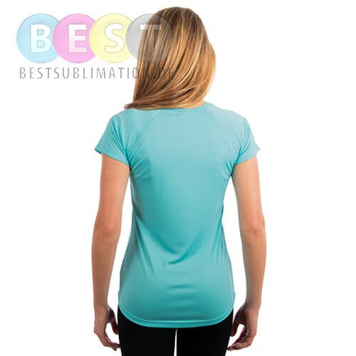 Damen T-Shirt, Solar, Kurzärmlig, Water Blue, für den Sublimationsdruck