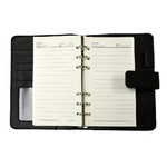 Notizbuch / Ordner, 14 x 19 cm, Kunstleder, für den Sublimationsdruck