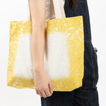 Tasche, Bleached Starry Yellow, für den Sublimationsdruck