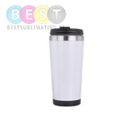 Tumbler, 450 ml, Edelstahl, mit Foto-Einlage, für den Sublimationsdruck
