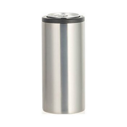 Bierflaschen-Behälter (Cooler), 350 ml, Silber, für den Sublimationsdruck
