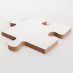 Foto-Rahmen, Puzzle-Teil, MDF, 17,7 x 22,7 cm, für den Sublimationsdruck