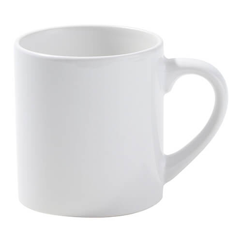 Keramische Tasse 200 ml, Weiß, für die Sublimation