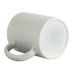 Becher 325 ml mit rissigem Oberflächeneffekt für Sublimation - Silber