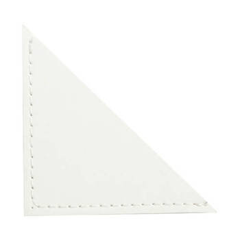 Lesezeichen, Kunstleder, Dreieck, für den Sublimationsdruck