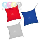 Mini-Kissenbezug, Aufhänger, 15 x 15 cm, Rot, für den Sublimationsdruck