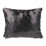 Kosmetiktasche, mit schwarz-weißen Pailletten, für den Sublimationsdruck