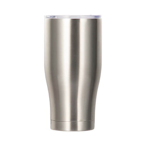 Tumbler, Edelstahl, 850 ml, Silber, für die Sublimation