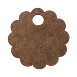 Namensplakette für Becher 480 / 600 / 540 / 750 ml, Hartfaser, Zahnrad, für die Sublimation