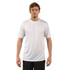 T-Shirt, Vapor, Kurzärmlig, Weiß, für den Sublimationsdruck