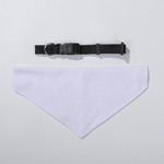 Bandana für Tiere, Schwarzer Riemen, für den Sublimationsdruck